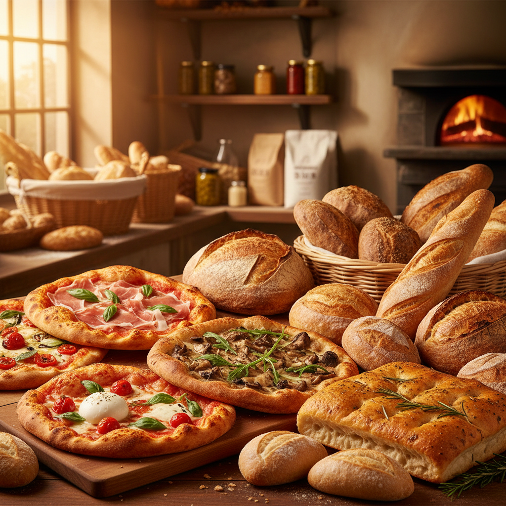 Pizza e pane
