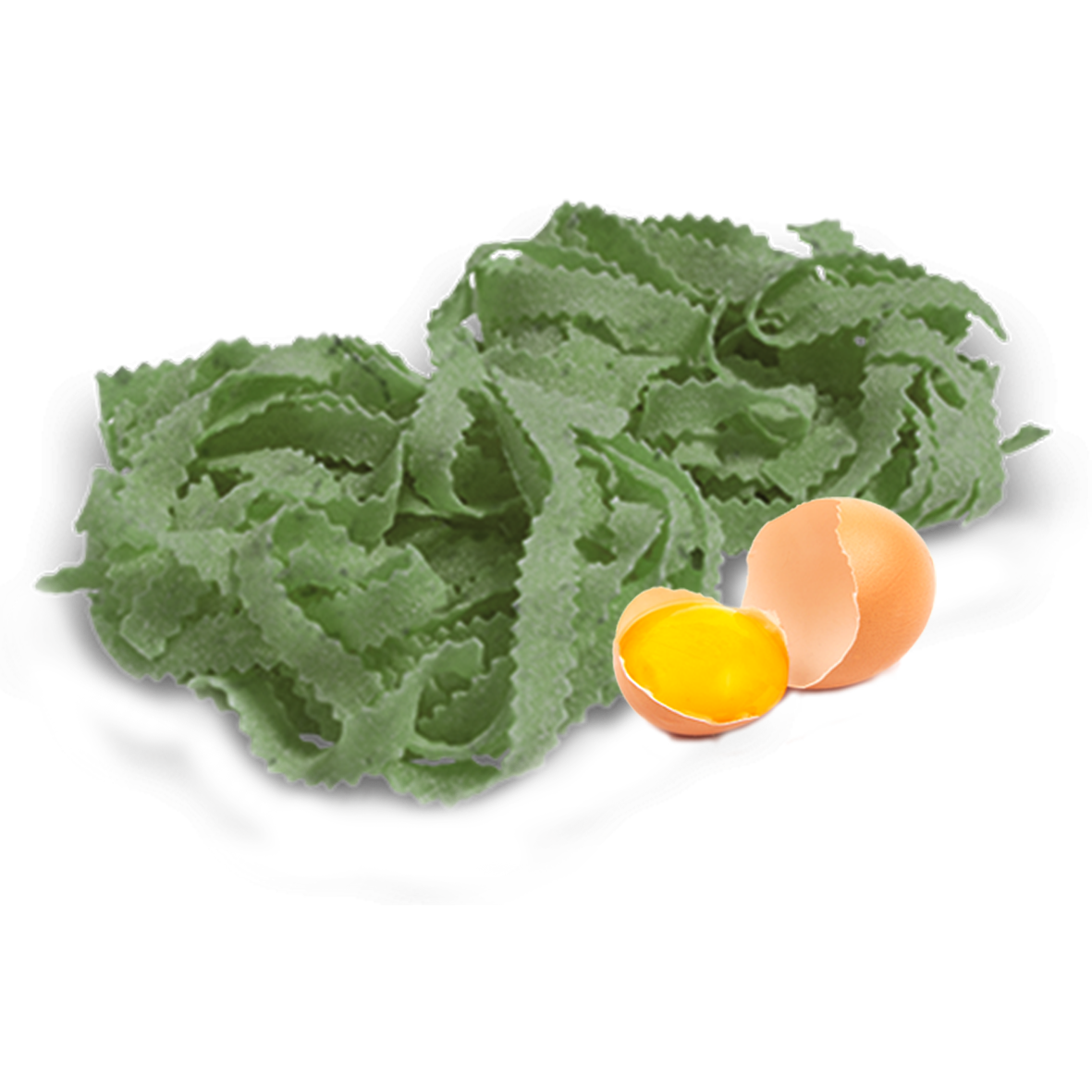 Green Pappardelle (with Eggs) 1 KG