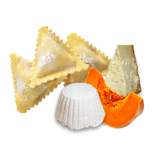 Triangle Ravioli Pumpkin, Parmesan & Ricotta Cheese 5 KG