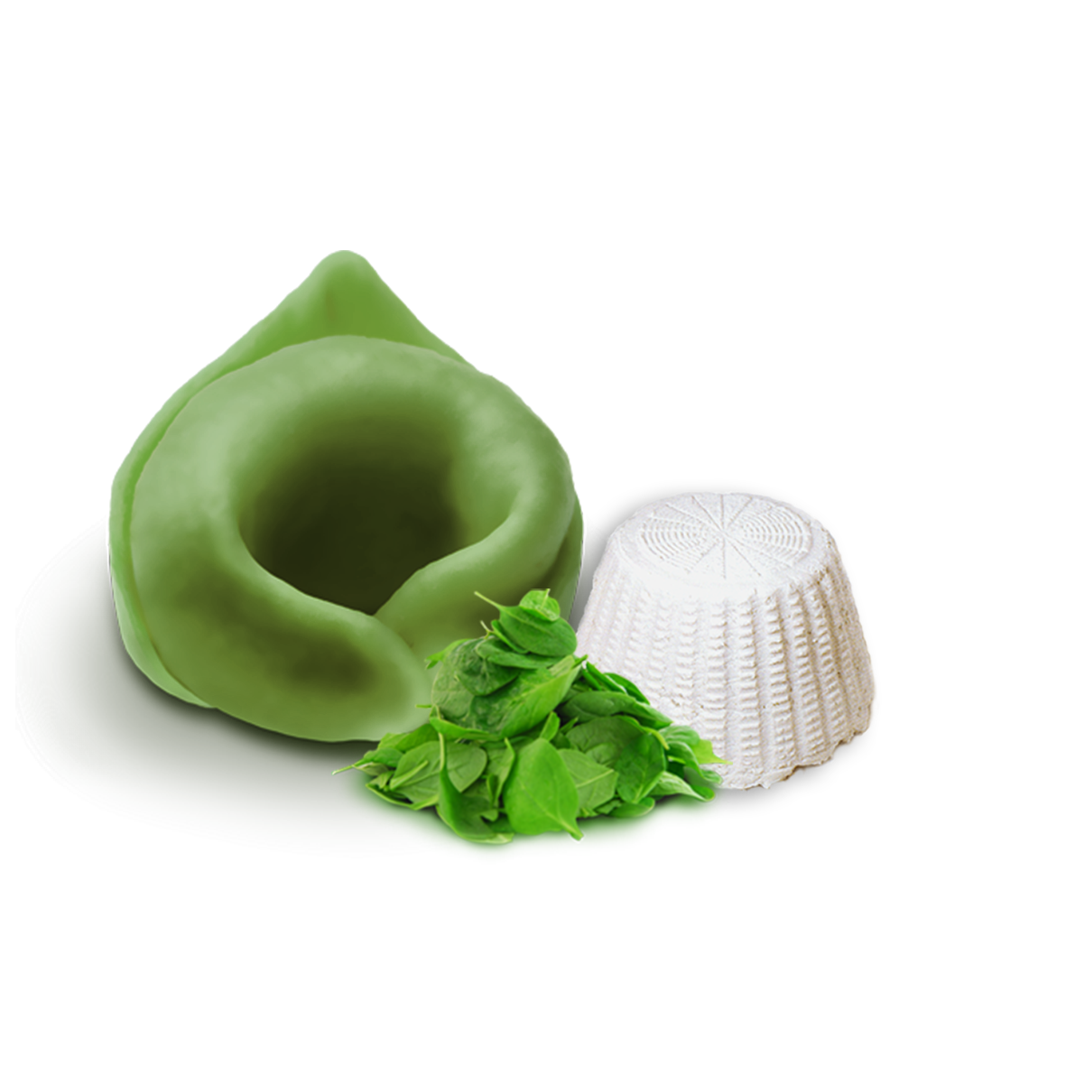 Green Tortellini (Spinach & Ricotta Cheese) 5 KG